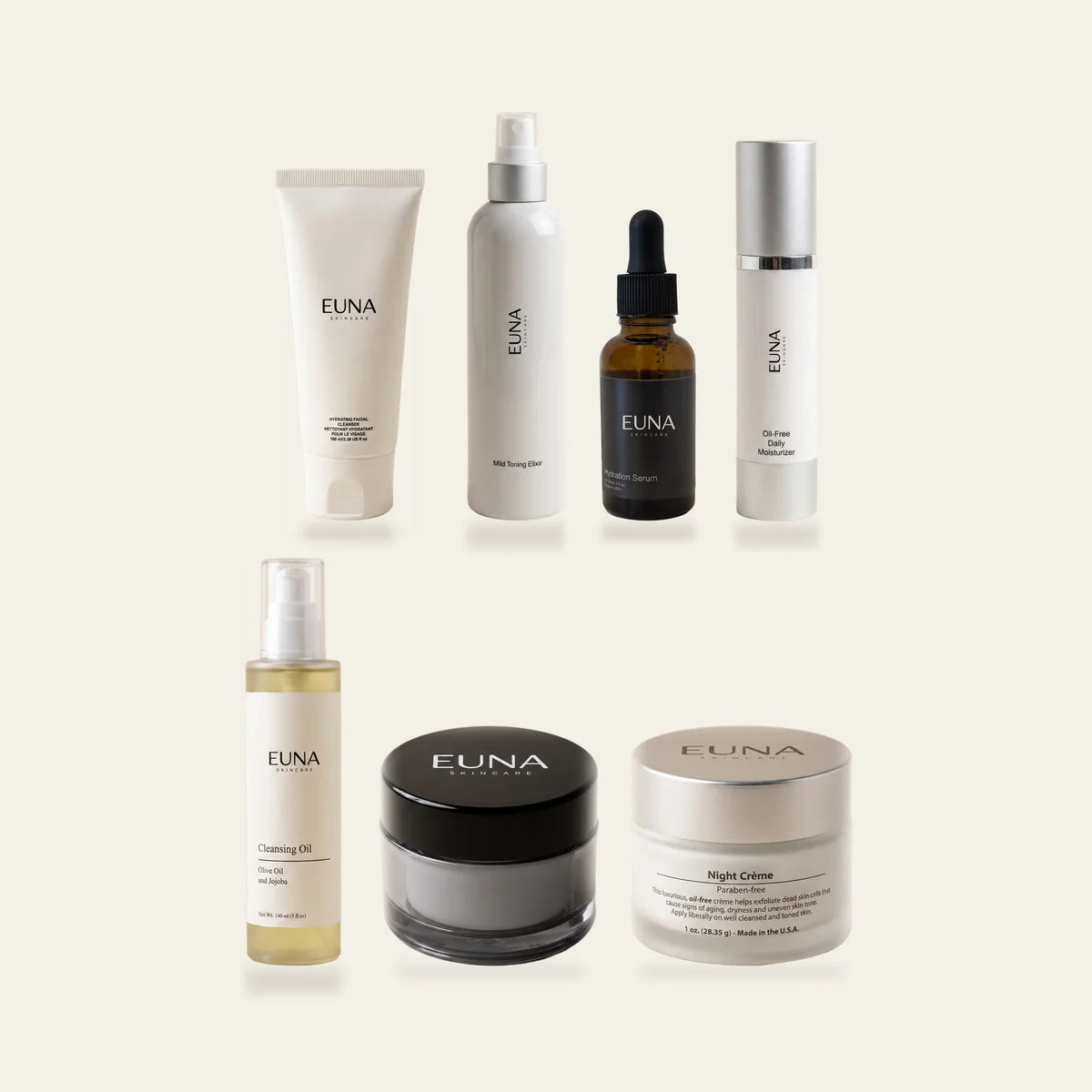 Day and night routine, all products